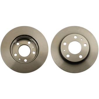 Jeu de 2 disques de frein avant TRW DF4751S pour CITROEN JUMPER 2.2 HDI 110 - 110cv