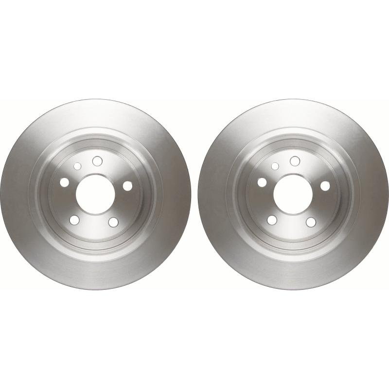 Jeu de 2 disques de frein arrière TRW DF4766 - Visuel 2