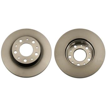 Jeu de 2 disques de frein avant TRW DF4771S pour CITROEN JUMPER 2.2 HDI 110 - 110cv