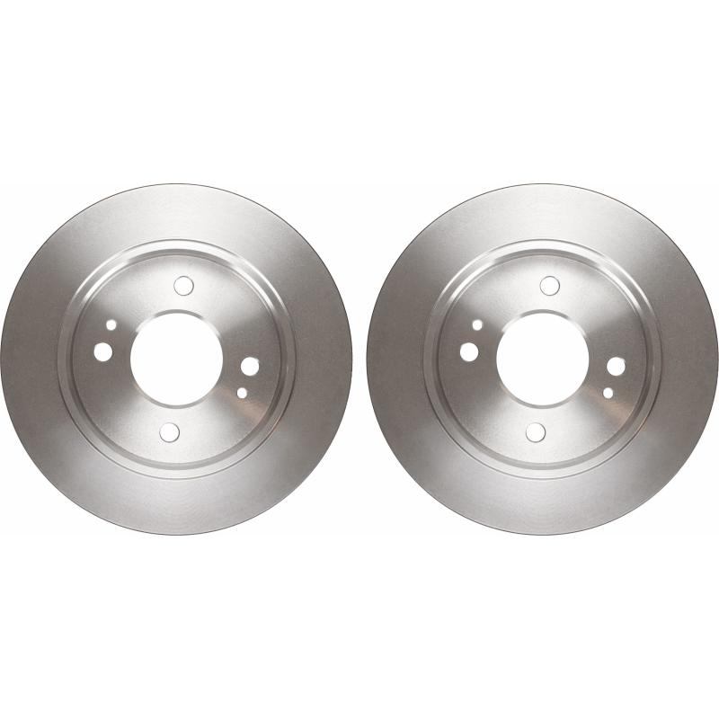 Jeu de 2 disques de frein arrière TRW DF4801 - Visuel 2