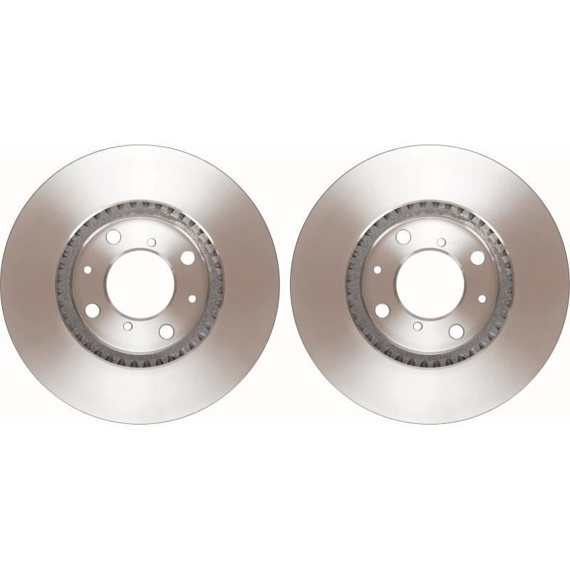 Jeu de 2 disques de frein avant TRW DF4824 - Visuel 2