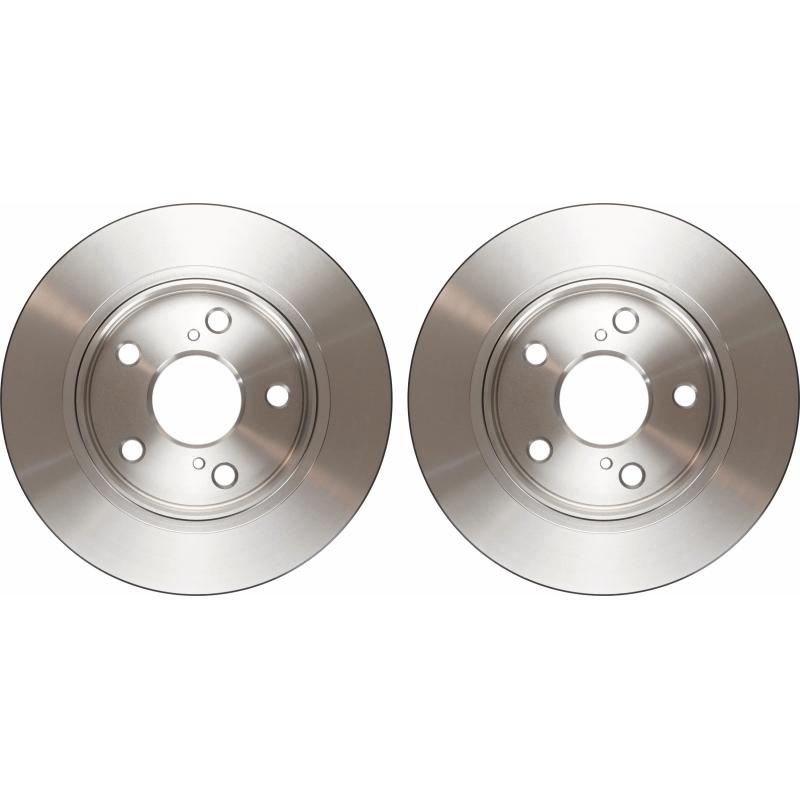 Jeu de 2 disques de frein arrière TRW DF4830 - Visuel 2