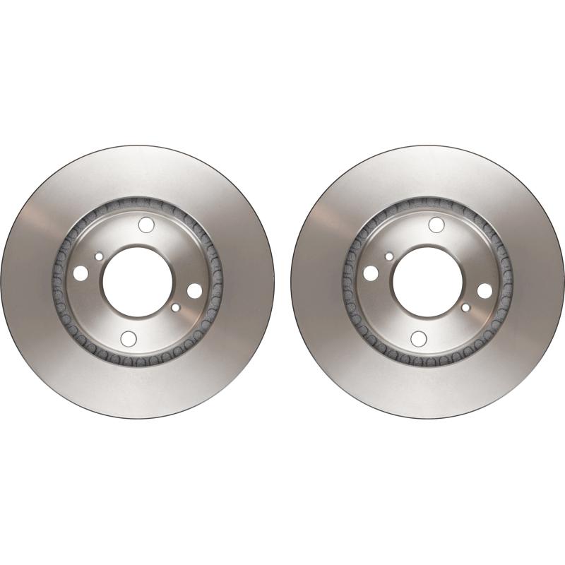 Jeu de 2 disques de frein avant TRW DF6214 - Visuel 2
