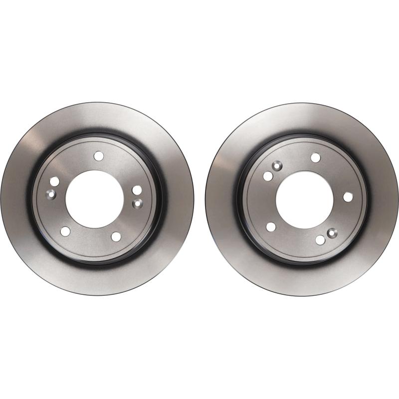 Jeu de 2 disques de frein arrière TRW DF6627 - Visuel 1