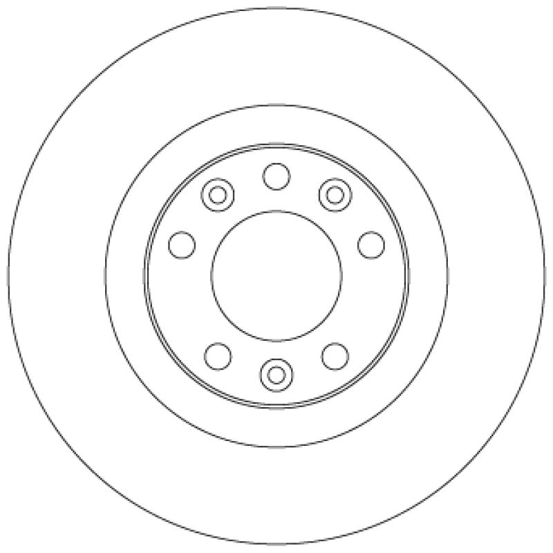 Jeu de 2 disques de frein arrière TRW DF6667 - Visuel 2