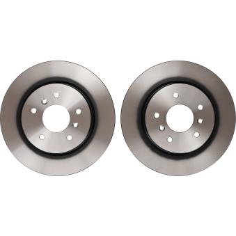 Jeu de 2 disques de frein arrière TRW OEM 432064EA0A