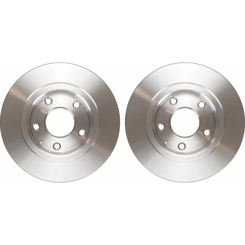Jeu de 2 disques de frein arrière TRW DF8115 - Visuel 2