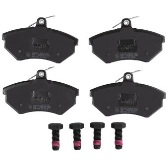 Jeu de 4 plaquettes de frein avant TRW GDB1044 pour BMW Série 1 2.3 E quattro - 136cv