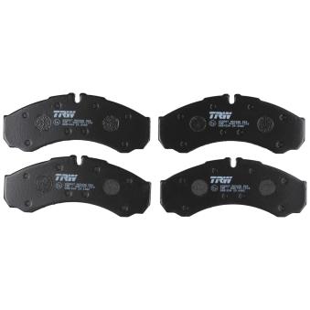 Jeu de 4 plaquettes de frein avant TRW OEM 2995631 Jeu de 4 plaquettes de frein avant TRW OEM 2995631