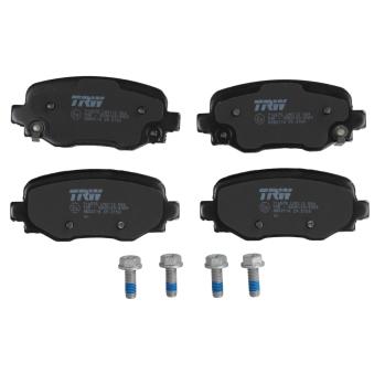 Jeu de 4 plaquettes de frein arrière TRW [GDB2116]