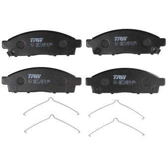 Jeu de 4 plaquettes de frein avant TRW OEM 4605B233
