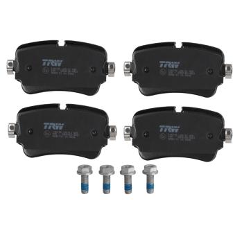 Jeu de 4 plaquettes de frein arrière TRW OEM 4KE698451B