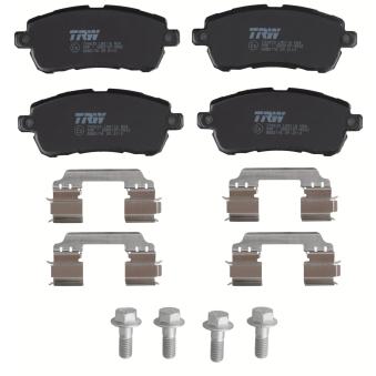 Jeu de 4 plaquettes de frein avant TRW OEM G1B52001AA