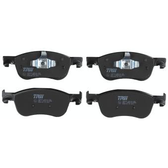Jeu de 4 plaquettes de frein avant TRW OEM 2095160
