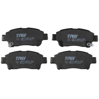 Jeu de 4 plaquettes de frein avant TRW OEM 0446552070