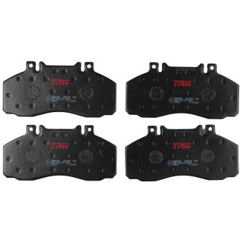 Jeu de 4 plaquettes de frein avant TRW OEM 0014201520