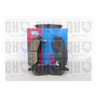 Jeu de 4 plaquettes de frein avant QUINTON HAZELL OEM 1360212006K