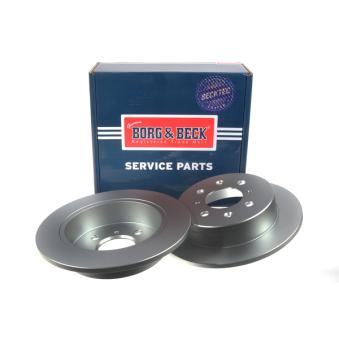 Jeu de 2 disques de frein arrière BORG & BECK OEM 42510SR3J00HS