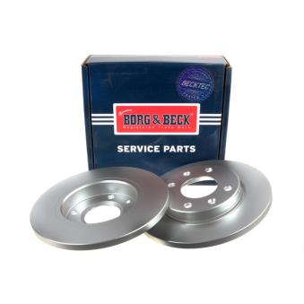 Jeu de 2 disques de frein avant BORG & BECK OEM 4246R9