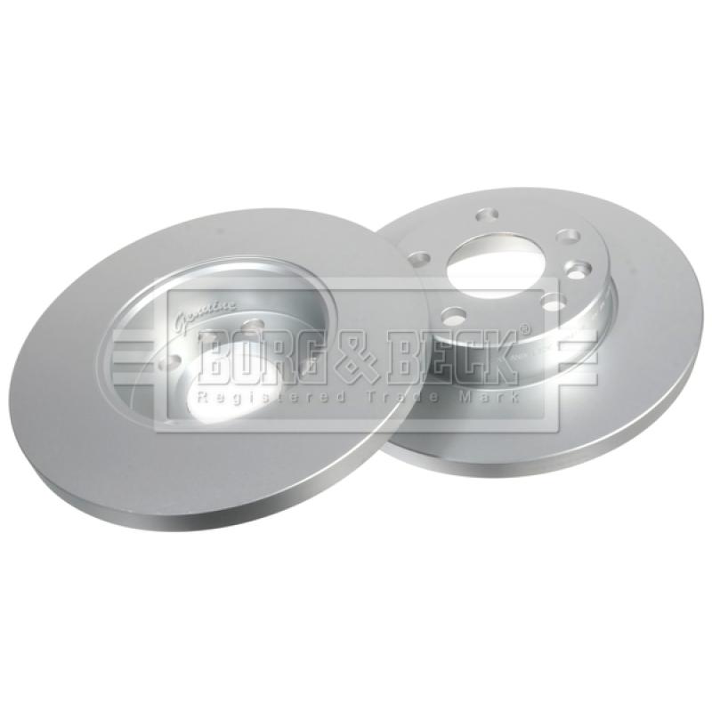Jeu de 2 disques de frein avant BORG & BECK BBD4115 - Visuel 2