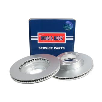 Jeu de 2 disques de frein avant BORG & BECK BBD4164