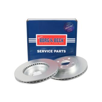 Jeu de 2 disques de frein avant BORG & BECK OEM 4351252030