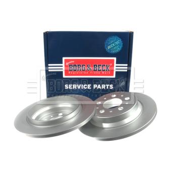 Jeu de 2 disques de frein arrière BORG & BECK OEM 94341670