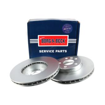 Jeu de 2 disques de frein avant BORG & BECK OEM JZW615301P