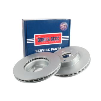 Jeu de 2 disques de frein avant BORG & BECK OEM A2114210912