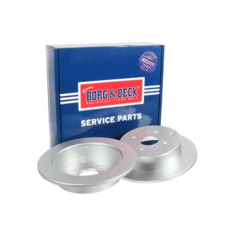 Jeu de 2 disques de frein arrière BORG & BECK OEM 4243112250