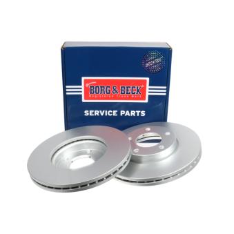 Jeu de 2 disques de frein avant BORG & BECK OEM C24Y3325XC9A