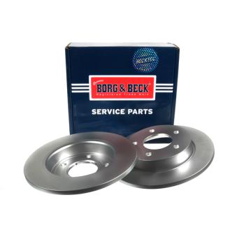 Jeu de 2 disques de frein arrière BORG & BECK OEM C24Y26251C