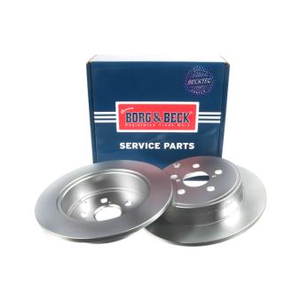 Jeu de 2 disques de frein arrière BORG & BECK OEM 4243105060