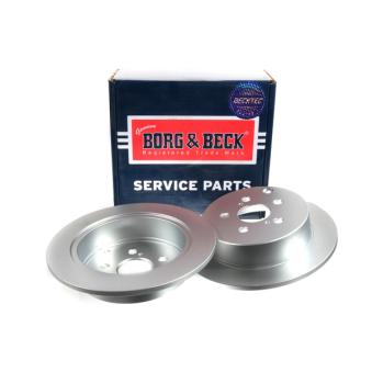 Jeu de 2 disques de frein arrière BORG & BECK OEM 4243132111