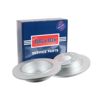 Jeu de 2 disques de frein arrière BORG & BECK OEM 42510S7AJ00