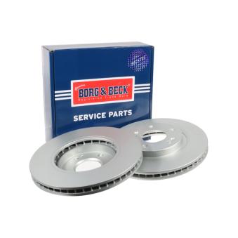Jeu de 2 disques de frein avant BORG & BECK OEM 5171226100
