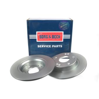 Jeu de 2 disques de frein arrière BORG & BECK OEM 3501011XJZ08A