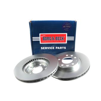 Jeu de 2 disques de frein avant BORG & BECK BBD4693
