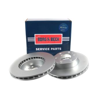 Jeu de 2 disques de frein avant BORG & BECK OEM 2996131