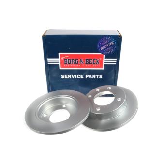 Jeu de 2 disques de frein avant BORG & BECK OEM 5022651