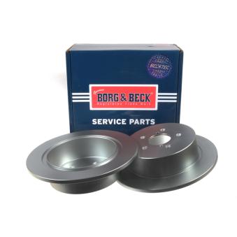 Jeu de 2 disques de frein arrière BORG & BECK OEM 26700AG000