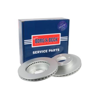 Jeu de 2 disques de frein avant BORG & BECK OEM 55311M68K10