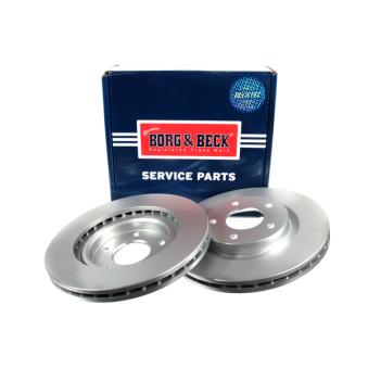 Jeu de 2 disques de frein avant BORG & BECK BBD4821