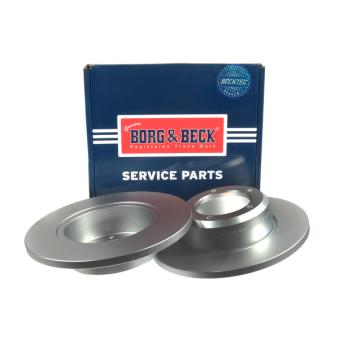 Jeu de 2 disques de frein avant BORG & BECK OEM LR017951