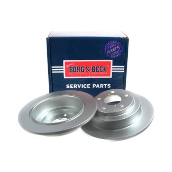 Jeu de 2 disques de frein arrière BORG & BECK OEM 26700FE080