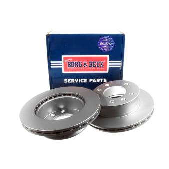 Jeu de 2 disques de frein avant BORG & BECK OEM 9024210312