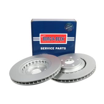 Jeu de 2 disques de frein avant BORG & BECK OEM 4351248110