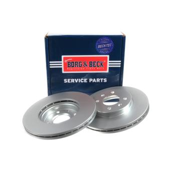 Jeu de 2 disques de frein avant BORG & BECK OEM 517121W200 Jeu de 2 disques de frein avant BORG & BECK OEM 517121W200