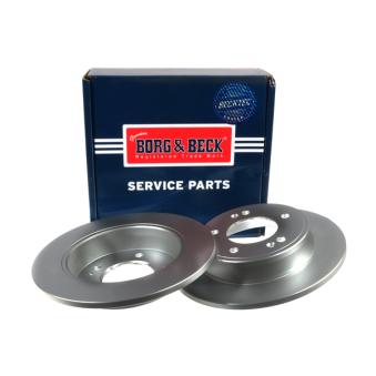 Jeu de 2 disques de frein arrière BORG & BECK OEM 584113X300