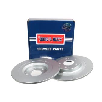 Jeu de 2 disques de frein arrière BORG & BECK OEM 4615A125